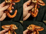 Flexi Fantasy Fox | Articulated Spirit Animal | Fidget Toy-0
