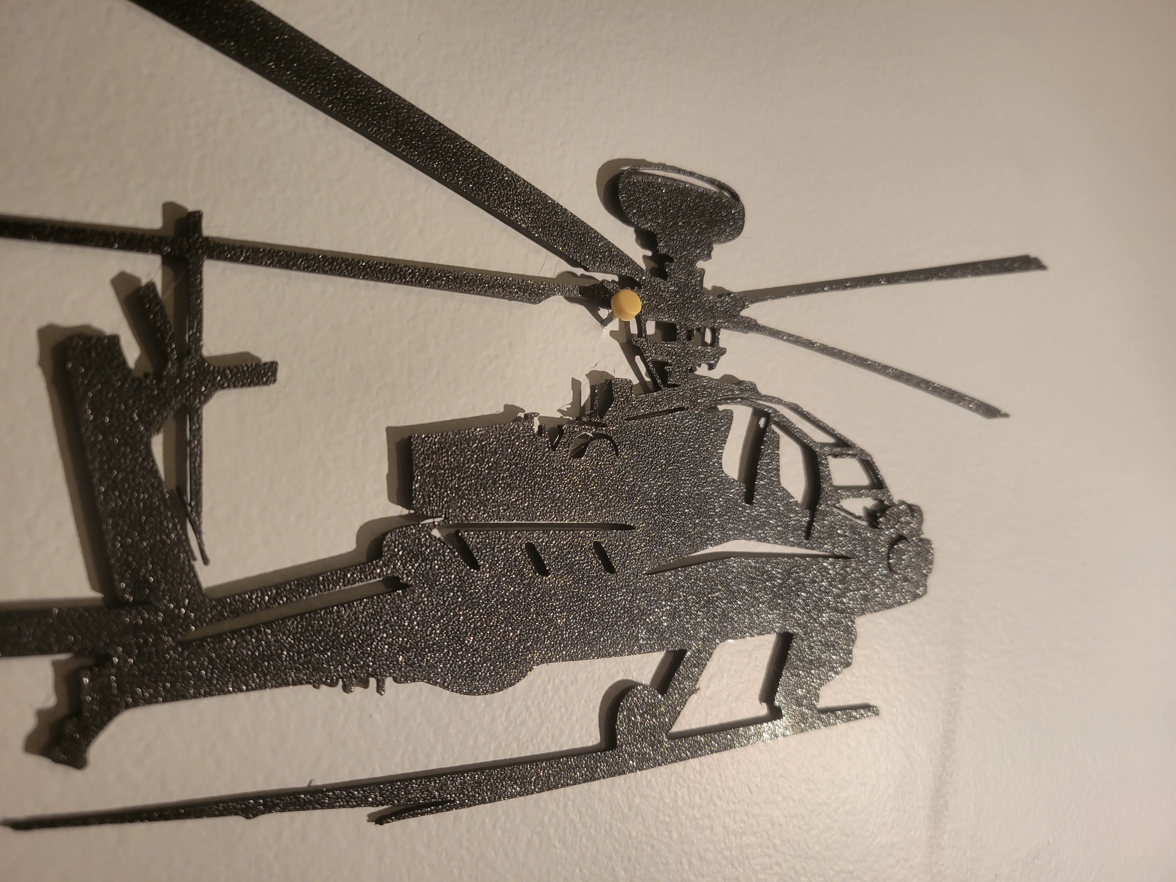 AH-64 APACHE ATTACK HELICOPTER #1 | 2D WALL ART