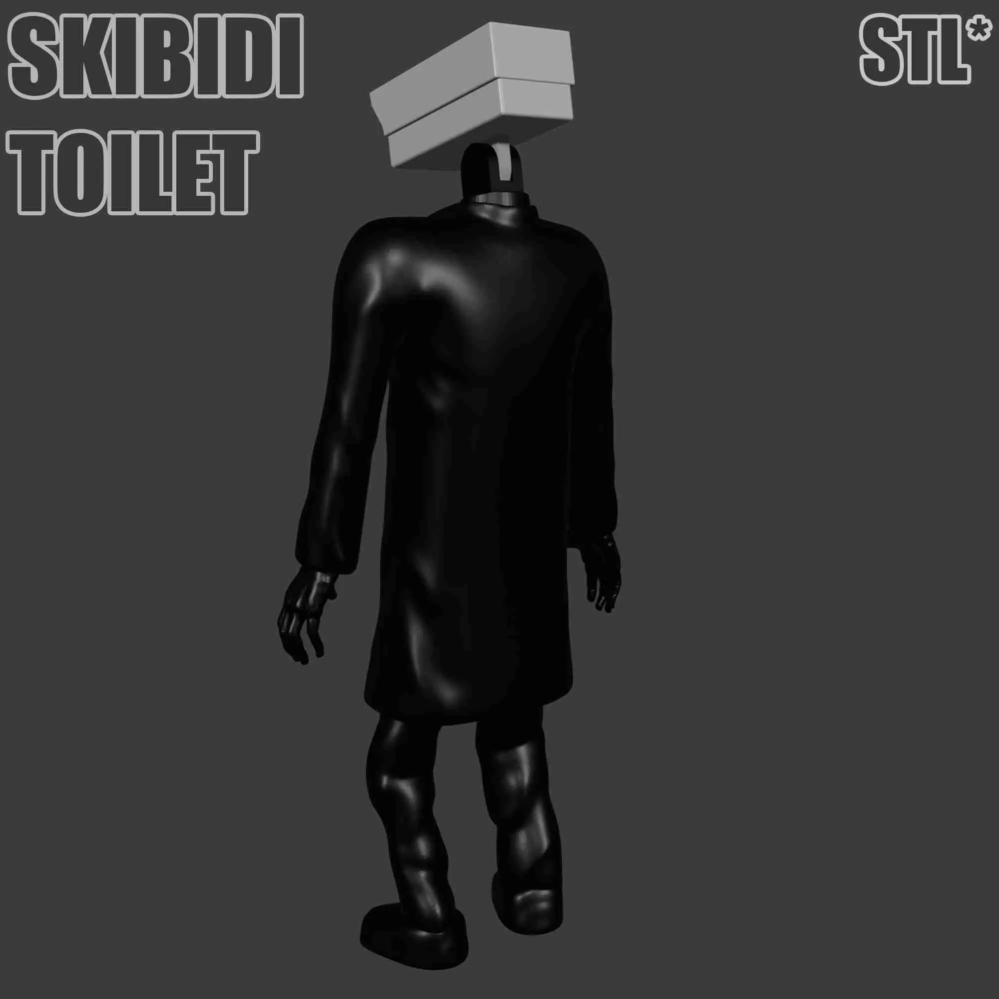 CAMERAMAN SKIBIDI TOILET | 3D FAN ART | 3D models download | Creality Cloud