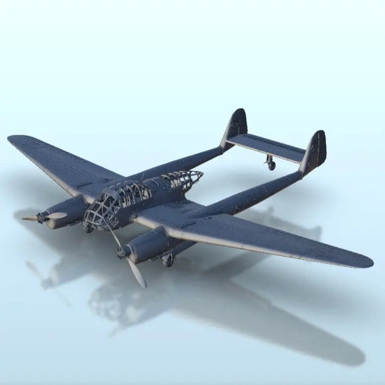 Focke-Wulf Fw 189 - WW2 Terrain plane aircraft diaroma