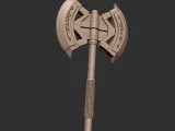 Hulk Battle Axe 3D Printable Weapon Prop 3D print model-2