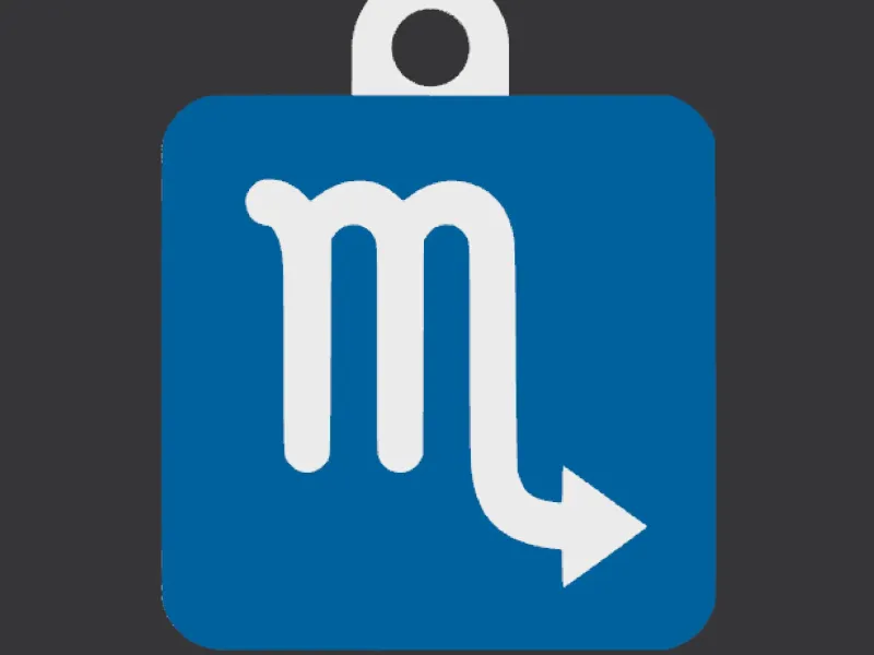 KeyChain Scorpio