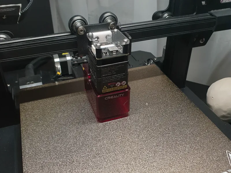 Ender 3 S1 レーザーマウント