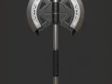 Hulk Battle Axe 3D Printable Weapon Prop 3D print model-0