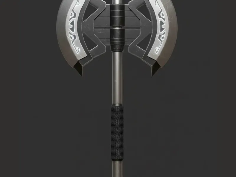 Hulk Battle Axe 3D Printable Weapon Prop 3D print model