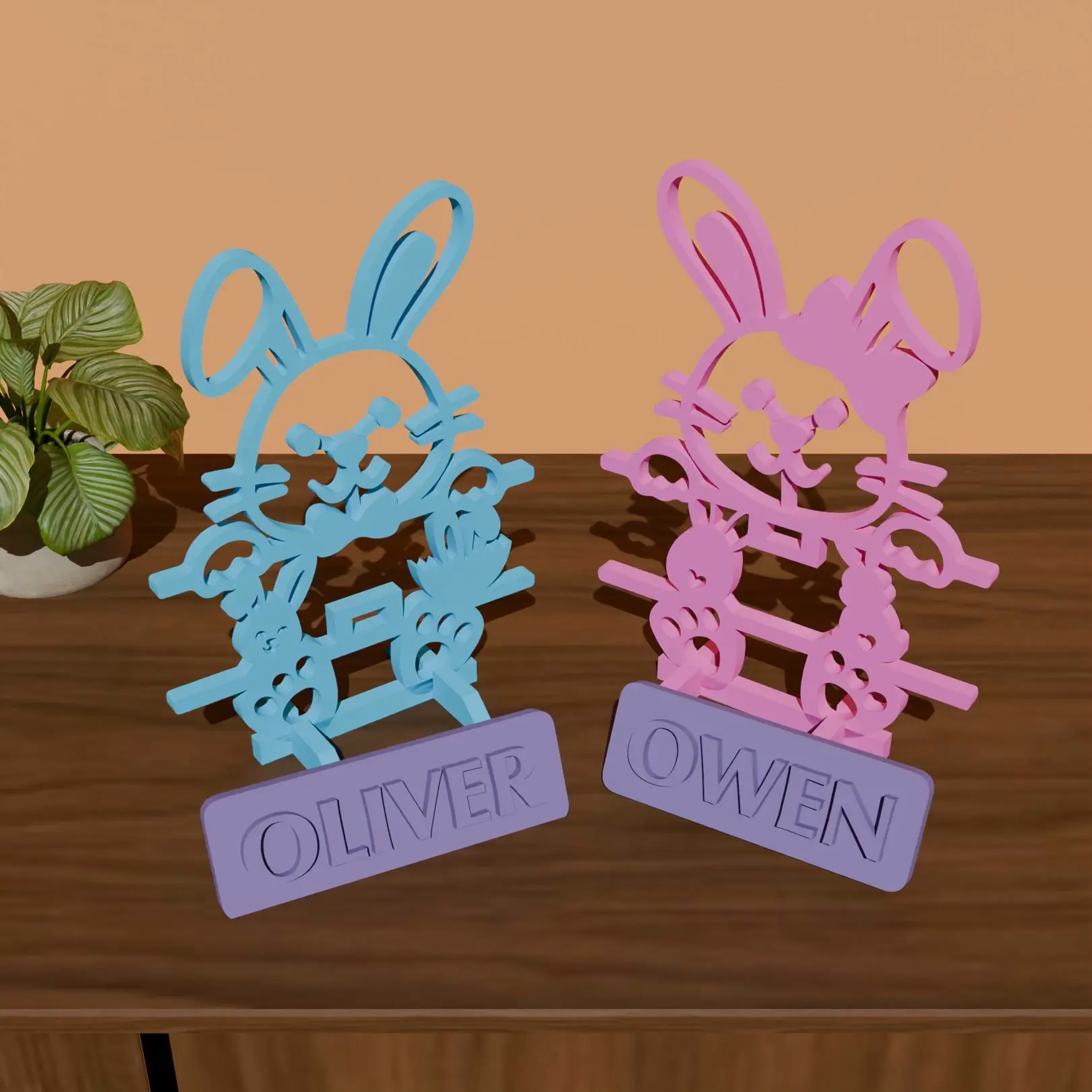 Easter Egg Name Frame | O Alphabet Names | Decoration