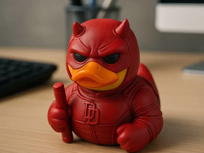 Rubber Duck - Daredevil - Born Again - 3D print