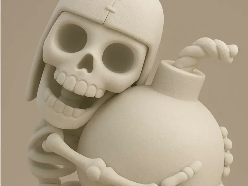Clash Royale Skeleton Bomber