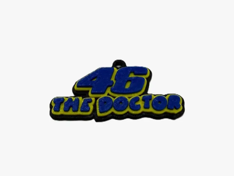 Rossi MotoGP rider Keychains