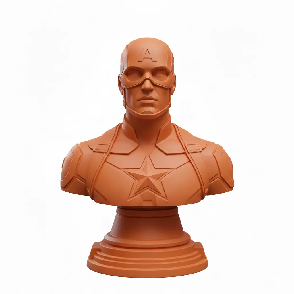 Capitain America Bust