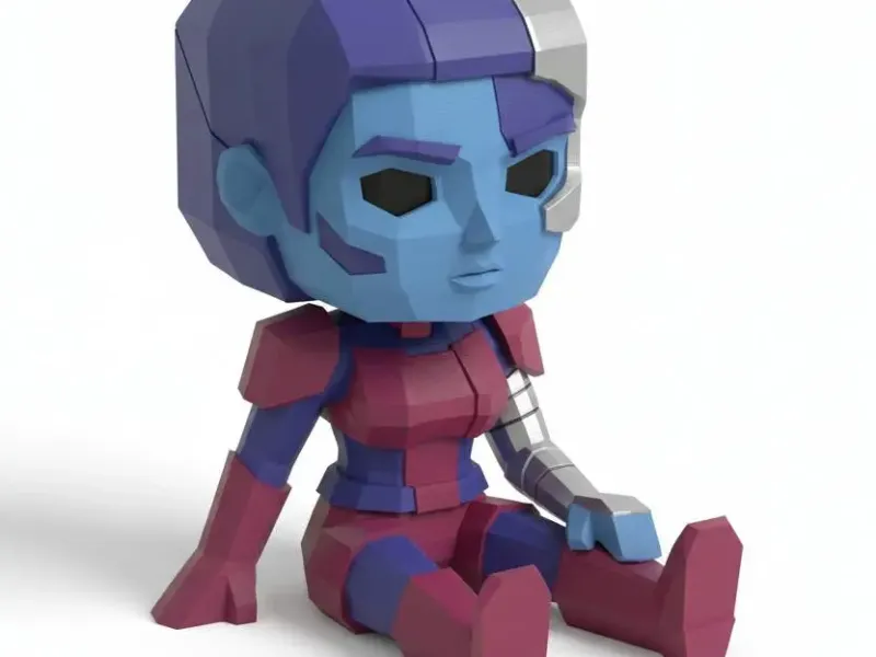 Nebula Chibi Figure 🔧🔵