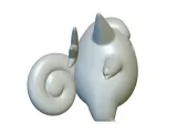 Pokemon Clefable #36 - Ready for 3D Printing!-3