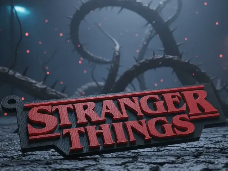 Stranger Things Keychain
