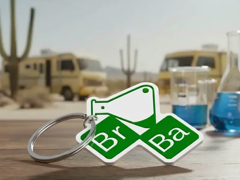 Llavero Breaking Bad sin relieve