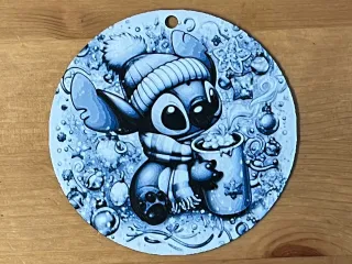 Stitch Christmas Bauble