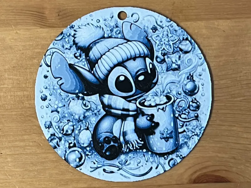 Stitch Christmas Bauble