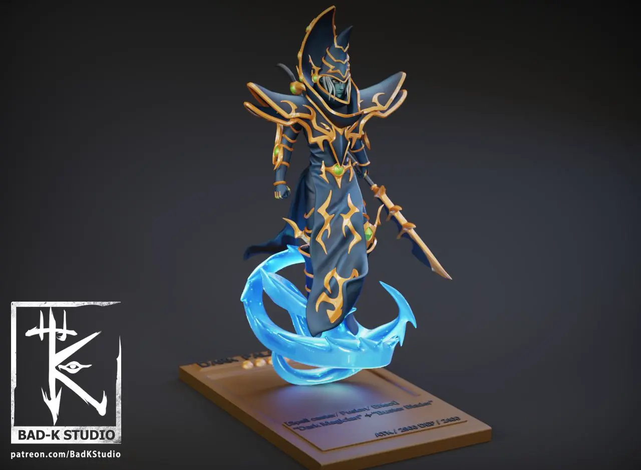 DARK PALADIN YUGIOH 3D PRINTING MODEL