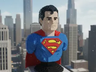 Superman (DC) - Bust Lego Collection