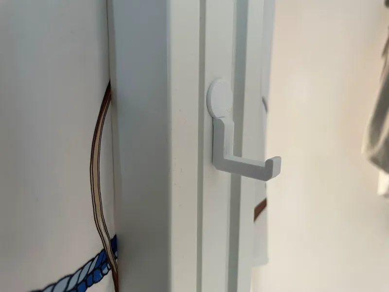 BASIC Hook for IKEA Elvarli pillar (4 versions) / Einfacher Haken für IKEA Ekvarli Pfosten (4 Varinten)