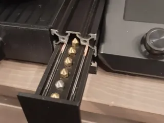 Nozzle drawer from Thingyverse