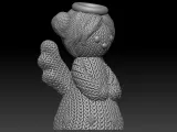 Knitted Angel-5