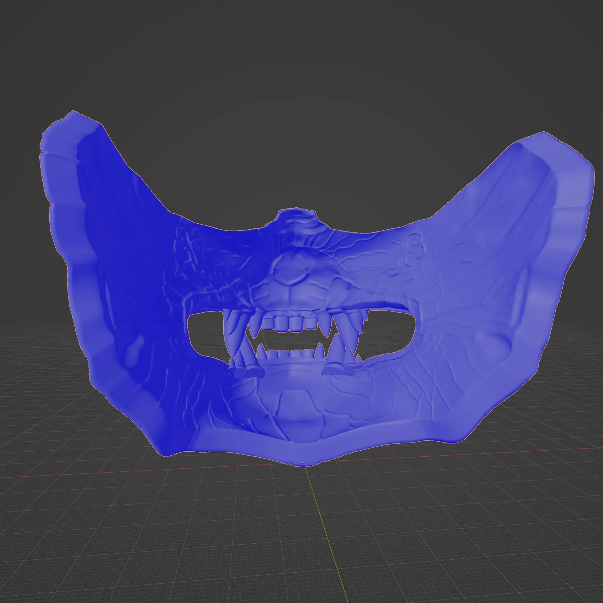 Wolf Mask / Ku-Ronin Mask, Ronin, Japanese Mask 🐺