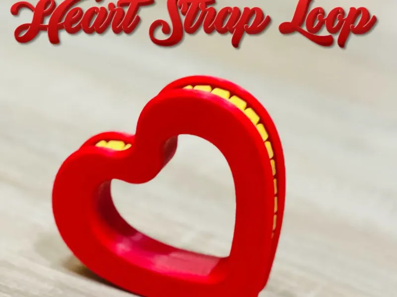 Heart Strap Loop spinner