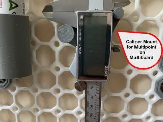 Caliper Mount for Multiboard using Multipoint
