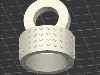 Hot Tub Drain cap with pull tab V2