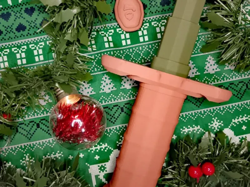 Santa's Sword - Collapsible