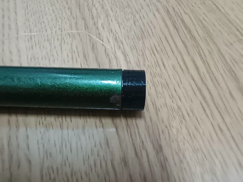 Endkappe oder Endstopfen für Angelrute / Frontaler Stopper