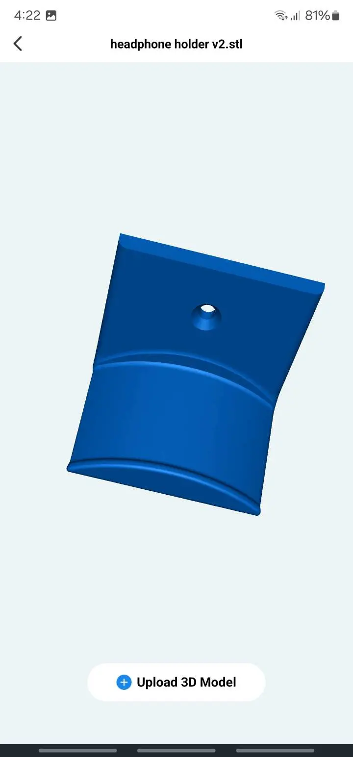 Head phone holder for the wall