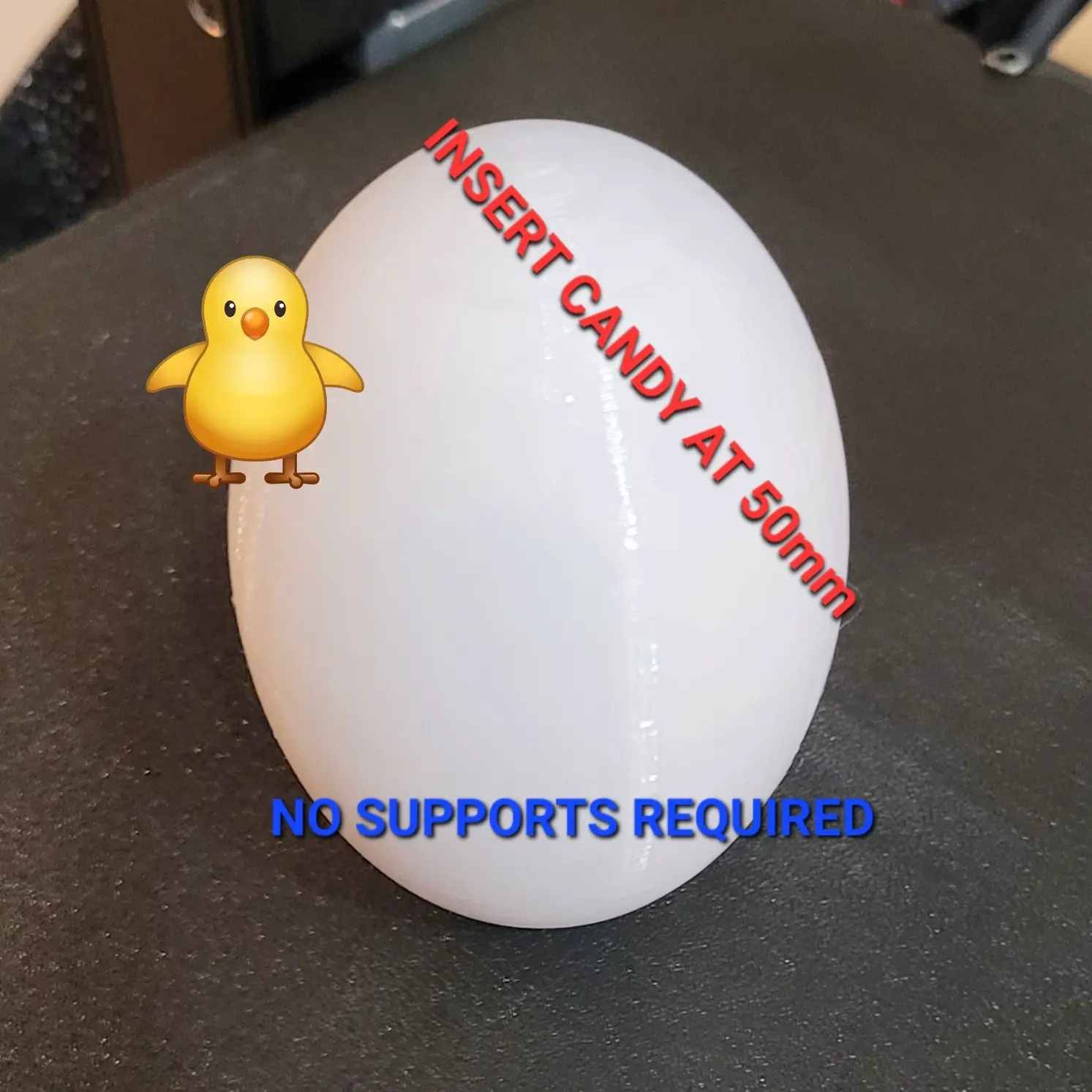 Magic Easter Egg - Hidden Candy Container (luk141)