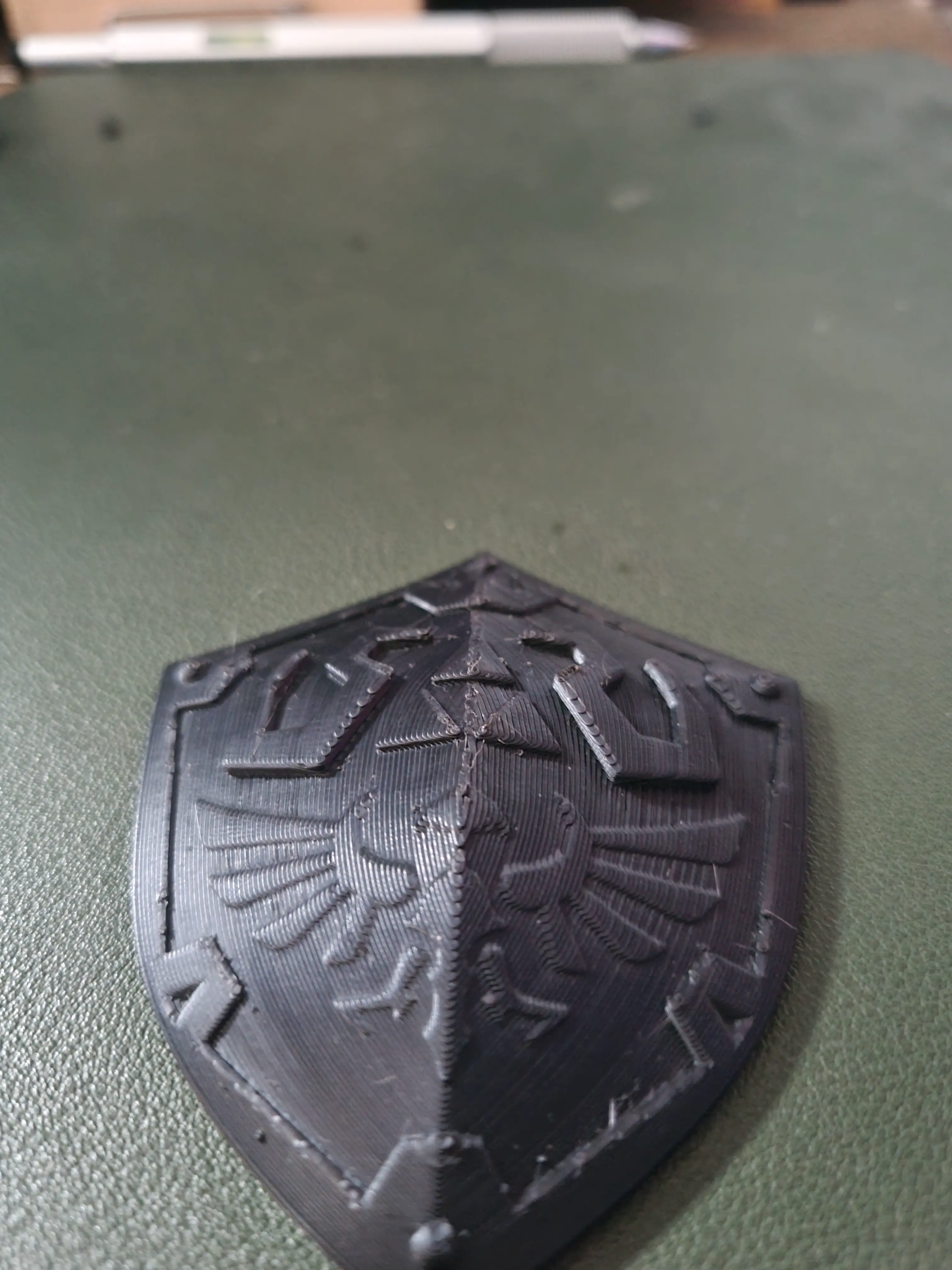 Hylian sheild from The Legend of Zelda