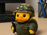 Rubber Duck - Marines - Army - 3D Print-3