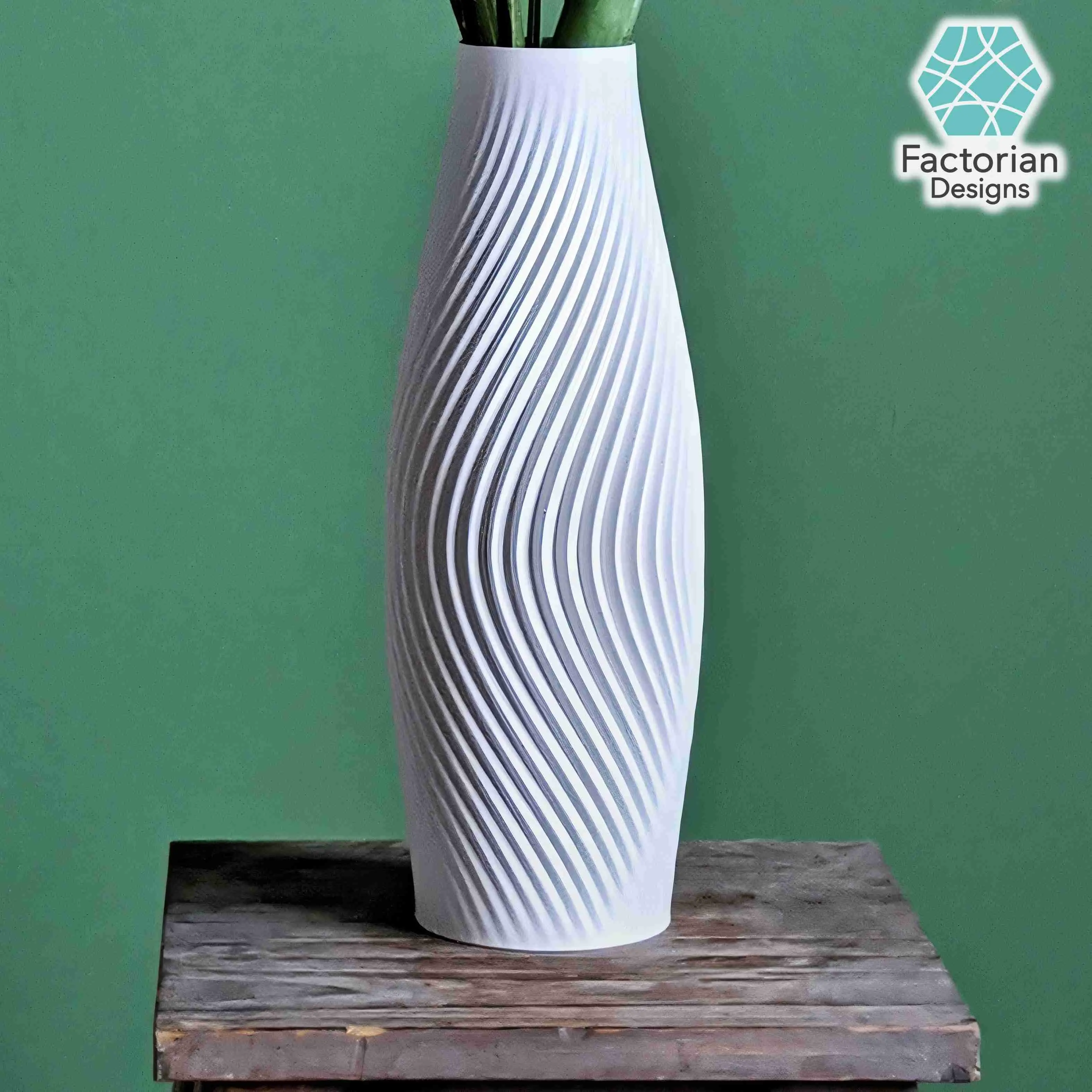 Stunning 3D Printed Vase: Add Style to Your Home Decor!