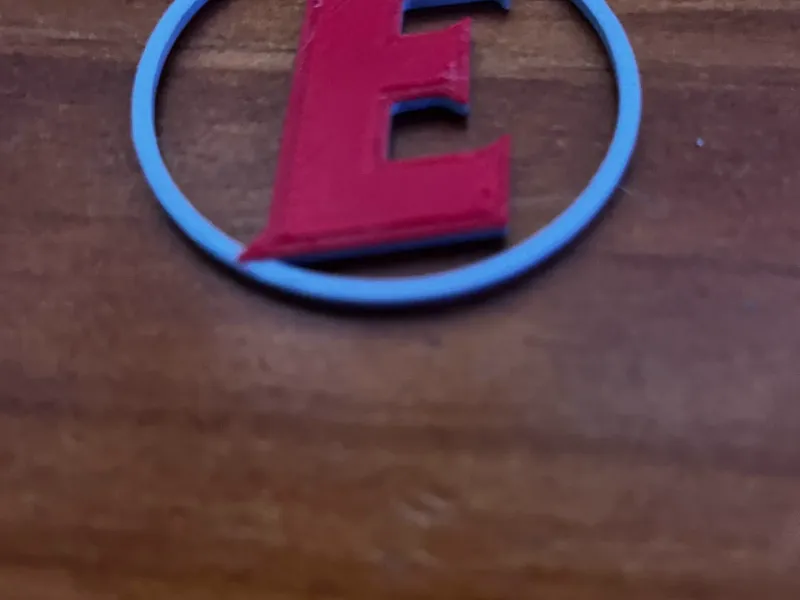 Elgin Coments key chain logo.