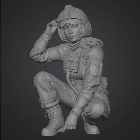 Female Rebel Pilot