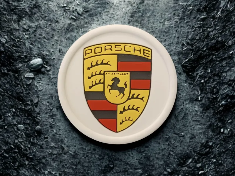 Многоцветная кофейная подставка Porsche