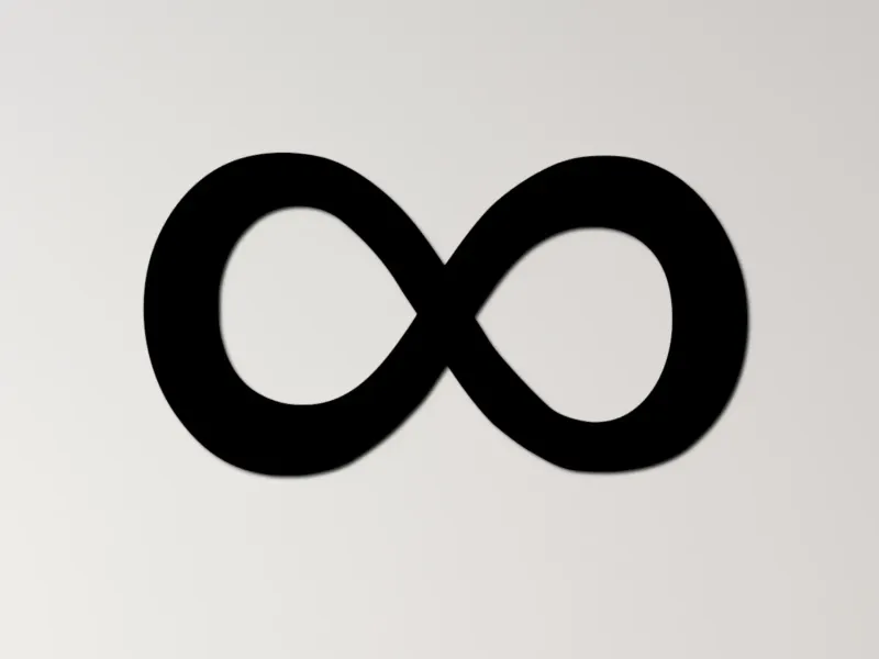 Infinity Symbol Wall Art