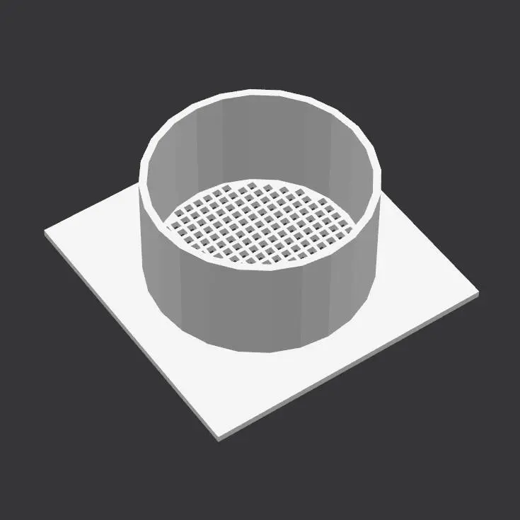 Greenhouse Fan Air Intake Adapter