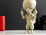 Figura de Alien Divertido | Estatua de Alien Travieso-5