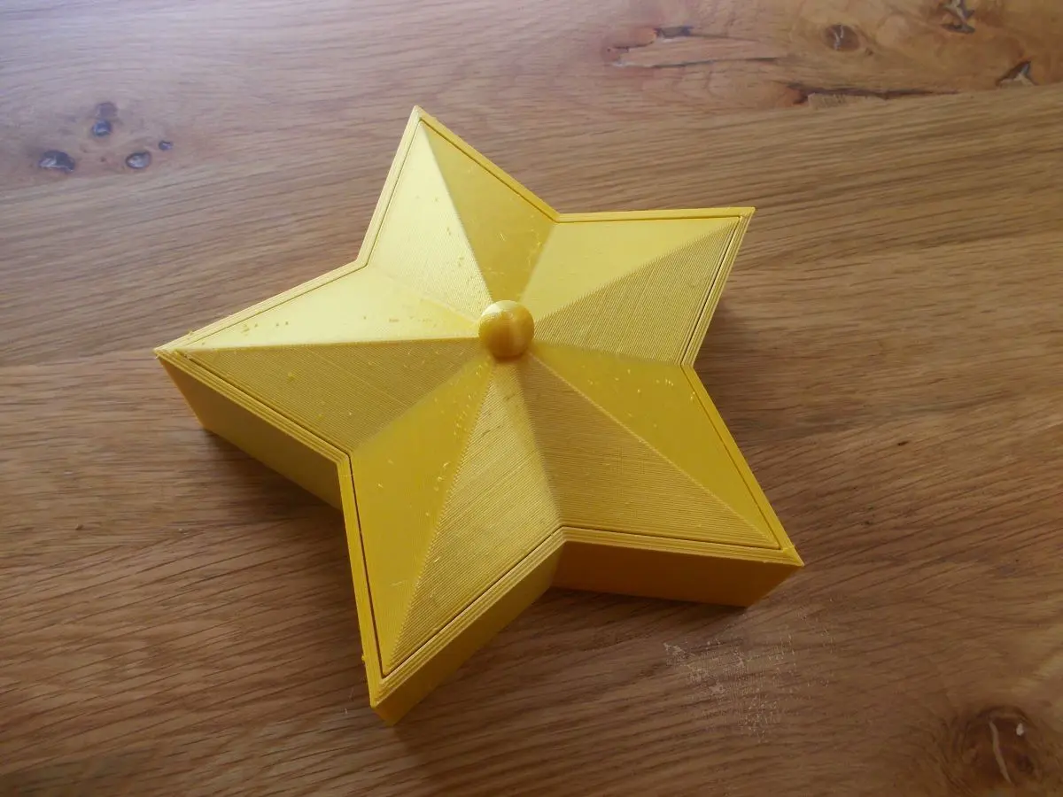 Christmas Star Jar (free)