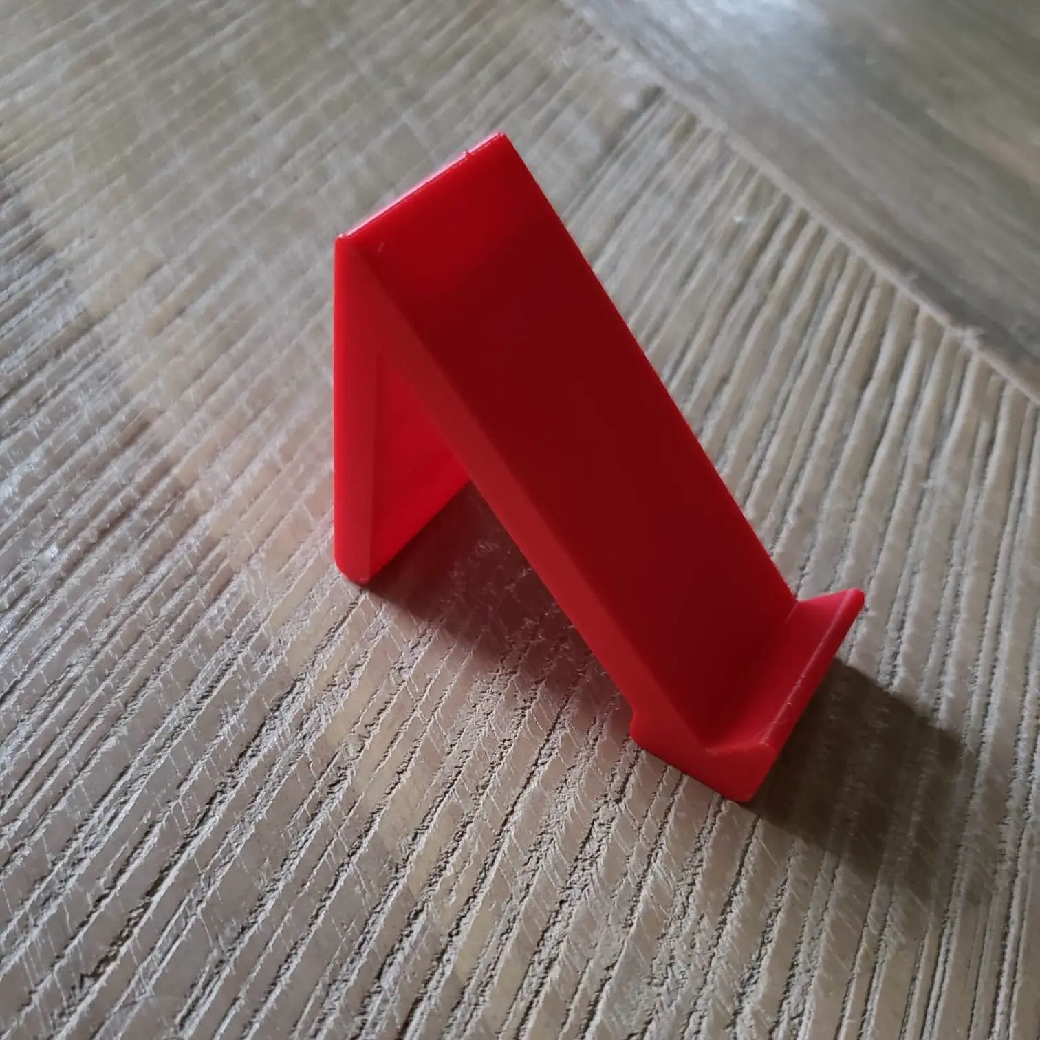 small postcard or art display stand