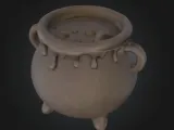 Halloween cauldron -0