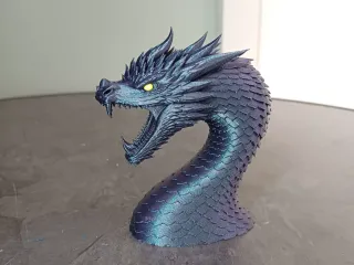 Epic Dragon Head Bust