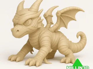 Halloween Cute Spooky Mummy Dragon