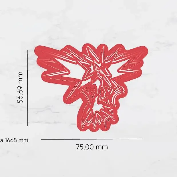 zapdos cookie cutter 2