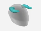 Bull Horn for Motorcycle Helmets - Accessory-1