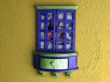 TABLE, DRAWER AND KEY HOLDER IN THE SHAPE OF A WINDOW-6
